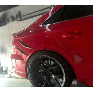 Audi S3 A3 Sline Sedan 2014-2016 Rear Bumper Vents Carbon Fiber