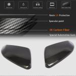 Honda Civic 10th 2016-2021 Mirror Covers Add-on Real Carbon Fiber