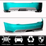 Tesla Model S 2021-2023 Rear Bumper Diffuser Carbon Fiber