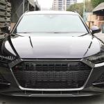 Audi RS6 2019-2022 Front Bumper Lip Side Skirts Rear Diffuser Rear Trunk Spoiler Rear Window Spoiler Dry Carbon Fiber
