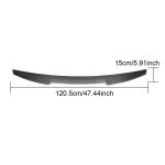 BMW 3 Series E36 1991-1998 Rear Trunk Spoiler Carbon Fiber
