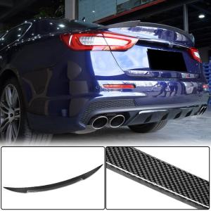 Maserati Quattroporte QP 2013-2019 Rear Trunk Spoiler Carbon Fiber