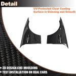 Carbon Fiber Side Fender Vent for BMW E90 325i 328i 330i Base Sedan 4-Door 2005-2013 Front Air Intake Scoop Cover Trim Factory Outlet 1Pair