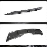 BMW X6 F16 Base 2015-2019 Rear Bumper Diffuser Carbon Fiber