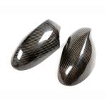 For BMW 1 Series E81 E87 E82 E88 2-Door 3-Door 5-Door Pre-LCI 05-08 Carbon Fiber Side Rearview Mirror Cover Caps Pair