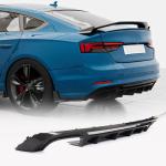 2017–2019 Audi A5 S Line / S5 B9 Mesh-Vented Multi-Fin Carbon Fiber Rear Diffuser