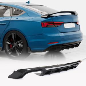 2017–2019 Audi A5 S Line / S5 B9 Mesh-Vented Multi-Fin Carbon Fiber Rear Diffuser