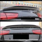 Audi A6 Sline S6 C7 C7.5 Sedan 2012-2019 Rear Trunk Spoiler Carbon Fiber