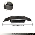 Carbon Fiber Trunk Spoiler Compatible with Lamborghini Huracan LP580 LP610 Coupe 2014-2018 Racing Rear Boot Wing Spoiler