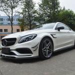 Mercedes Benz W205 C205 A205 C63 AMG Pre-facelift 2015-2019 Side Fender Vents Carbon Fiber/FRP