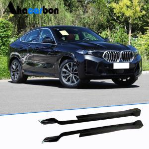 BMW X6 G06 2023 2024 Side Skirts Glossy Black ABS