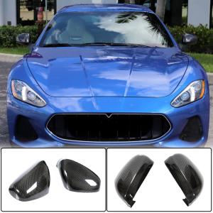 Maserati Granturismo GT GranCabrio 2008-2020 Mirror Covers Dry Carbon Fiber