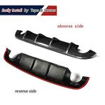 Carbon Fiber Rear Diffuser for Infiniti Q50 2014-2017 Rear Lower