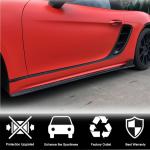 Porsche 718 (982) Boxster Cayman 2016-2019 Side Skirts Carbon Fiber