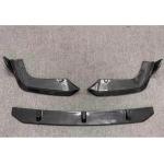 BMW X5M F95 Sport Utility 4-Door 2020-2024 Carbon Fiber Front Bumper Lip Spoiler