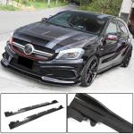 Mercedes Benz A Class W176 Sport A45 2013-2018 Side Skirts Carbon Fiber