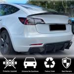 Tesla Model 3 2017-2023 Carbon Fiber/FRP Rear Trunk Spoiler