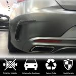 Mercedes Benz C217 S550 Sport S63 S65 AMG Coupe 2015-2019 Rear Bumper Vents Carbon Fiber