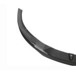 Audi S4 A4 Sline B9 Sedan 2017-2020 Front Bumper Lip Carbon Fiber