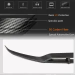 Mercedes Benz X253 GLC300 GLC300e Sport 2020UP Front Bumper Lip Carbon Fiber
