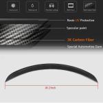 Tesla Model S 2012-2024 Carbon Fiber Rear Trunk Spoiler Boot Wing Lip