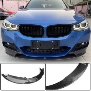 BMW 3 Series F34 M Sport GT GranTurismo 2014-2018 Front Bumper Lip Carbon Fiber