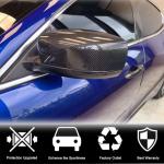Maserati Quattroporte QP Ghibli Mirror Covers Add-on Dry Carbon Fiber
