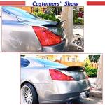 Carbon Fiber Rear Spoiler for Infiniti G37 Q60 Coupe 2009-2015 Trunk