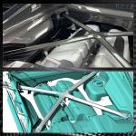 2022–2023 Audi R8 Gen2 Facelift Dry Carbon Fiber Engine Bay X-Brace
