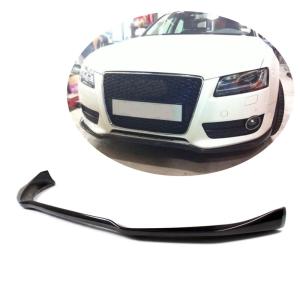 Audi A5 B8 Base Pre-facelift 2008-2011 Front Bumper Lip Carbon Fiber