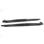 2020–2021 Audi S5 Sportback B9.5 Carbon Fiber Side Skirt Extensions with Rear Fins