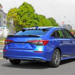 Honda Civic 11th 2022-2023 Rear Trunk Spoiler Glossy Black ABS