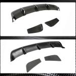 Mercedes Benz CLA Class W117 C117 CLA45 AMG Pre-facelift 2013-2016 Rear Bumper Diffuser Carbon Fiber