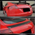 Audi TT TTS Sline MK2 8J Pre-facelift 2008-2014 Rear Trunk Spoiler Carbon Fiber