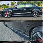 Audi RS3 8V.5 Sedan 2017-2019 Side Skirts Carbon Fiber