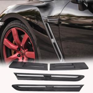 Nissan GTR GT-R R35 (2008-2015) Dry Carbon Fiber Side Fender Vents– Direct Fit