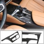 BMW 5 Series G30 F90 Pre-LCI 2017-2020 Interior Center Trims Dry Carbon Fiber
