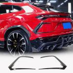 Lamborghini Urus Sport Utility 2018-2022 Dry Carbon Fiber Rear Bumper Splitters