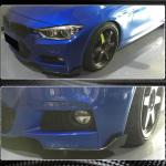 BMW 3 Series F30 M Sport 2012-2018 Front Bumper Splitters Carbon Fiber/FRP