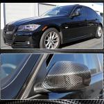 BMW 3 Series E90 E91 LCI 2009-2012 Mirror Covers Pair Carbon Fiber