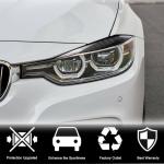 Carbon Fiber Headlight Eyebrows for BMW 3 Series F30 2012-2018