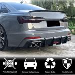 Audi A6 S Line / S6 C7.5 Sedan Carbon Fiber Rear Bumper Diffuser 2016–2018