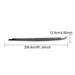 2020–2021 Audi S5 Sportback B9.5 Carbon Fiber Side Skirt Extensions with Rear Fins