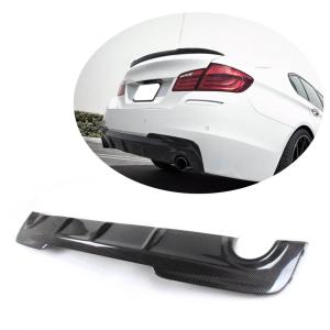 BMW 5 Series F10 M Sport Sedan 2012-2016 Rear Bumper Diffuser Carbon Fiber