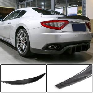 Maserati GranTurismo GT Coupe 2008-2011 Rear Trunk Spoiler Carbon Fiber