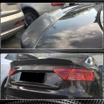 Audi A5 Sline S5 B8.5 Sportback 2012-2016 Rear Trunk Spoiler Carbon Fiber
