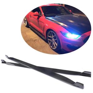 Ford Mustang V6 V8 GT 2-Door 2015-2017 Side Skirts Carbon Fiber
