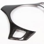 BMW 3 Series E90 Base Sedan 2005-2008 Steering Wheel Covers Carbon Fiber