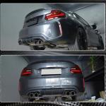 BMW 2 Series F87 M2 M2C Coupe 2016-2020 Rear Bumper Diffuser Carbon Fiber