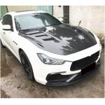 Maserati Ghibli 2014-2020 Engine Bonnet Hood Cover Carbon Fiber